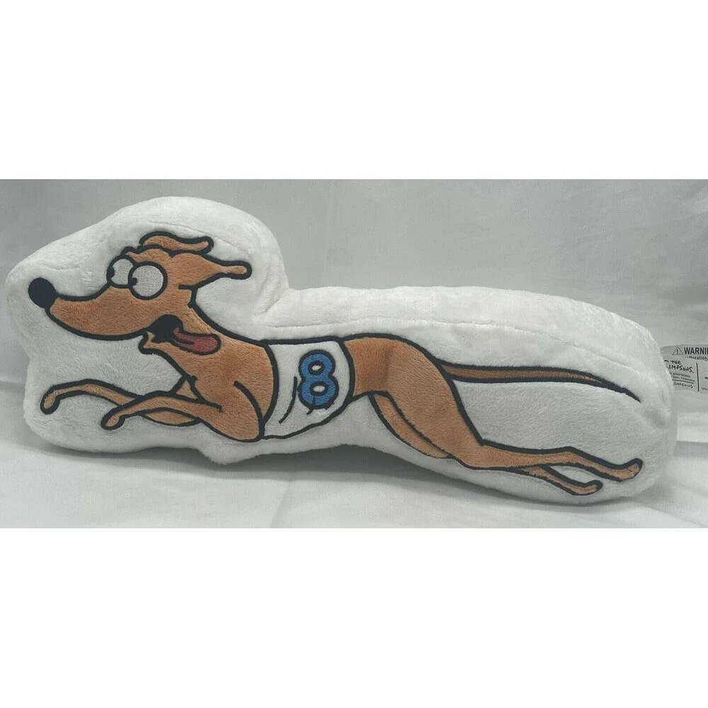 Universal Studios The Simpsons SANTA’S LITTLE HELPER 17” Dog Soft Plush Pillow